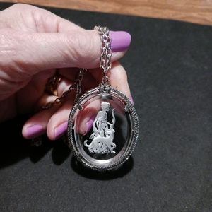 Vintage Signed JAR Cameo Pendant